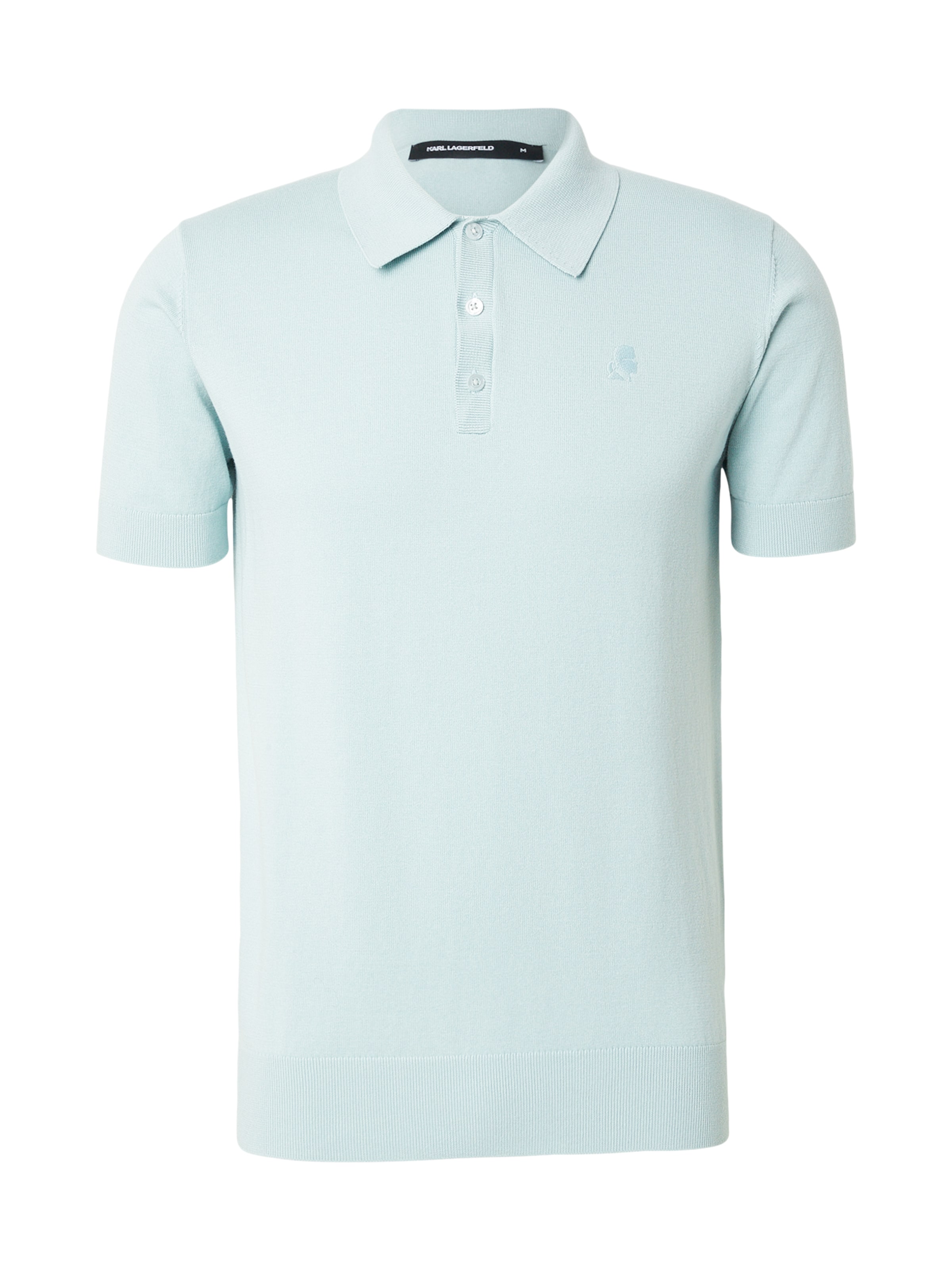 Karl Lagerfeld Poloshirt in Blau: Vorderseite