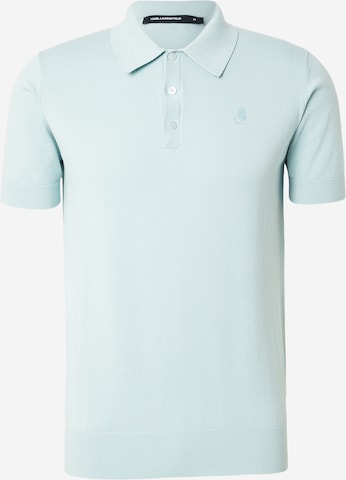 Karl Lagerfeld Poloshirt in Blau: Vorderseite