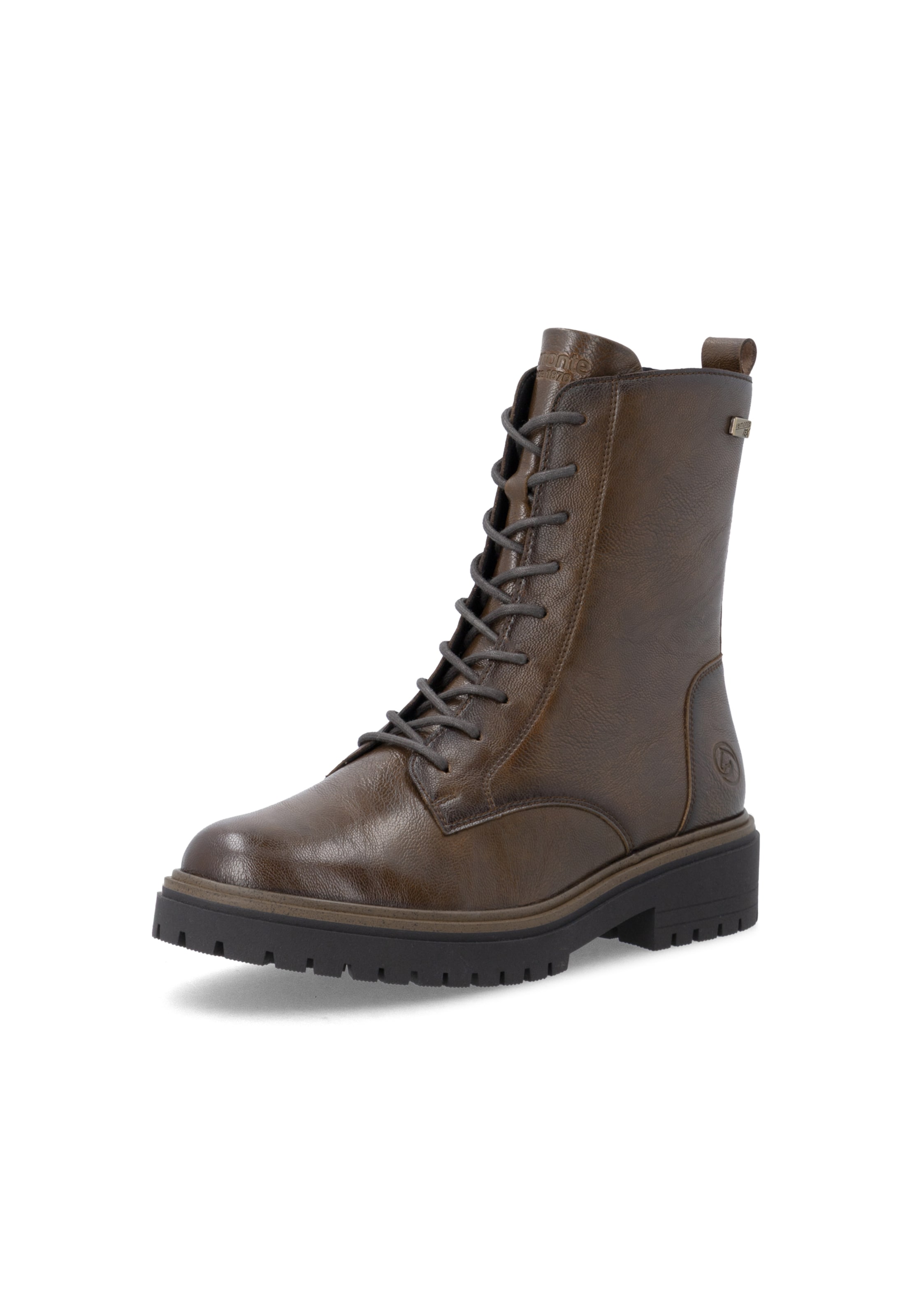 REMONTE Lace-Up Ankle Boots ' D4B73 ' in Brown: front