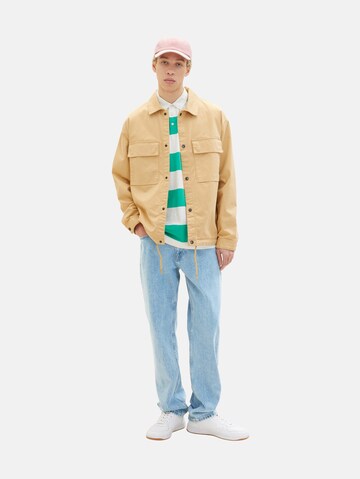 TOM TAILOR DENIM Tussenjas in Beige