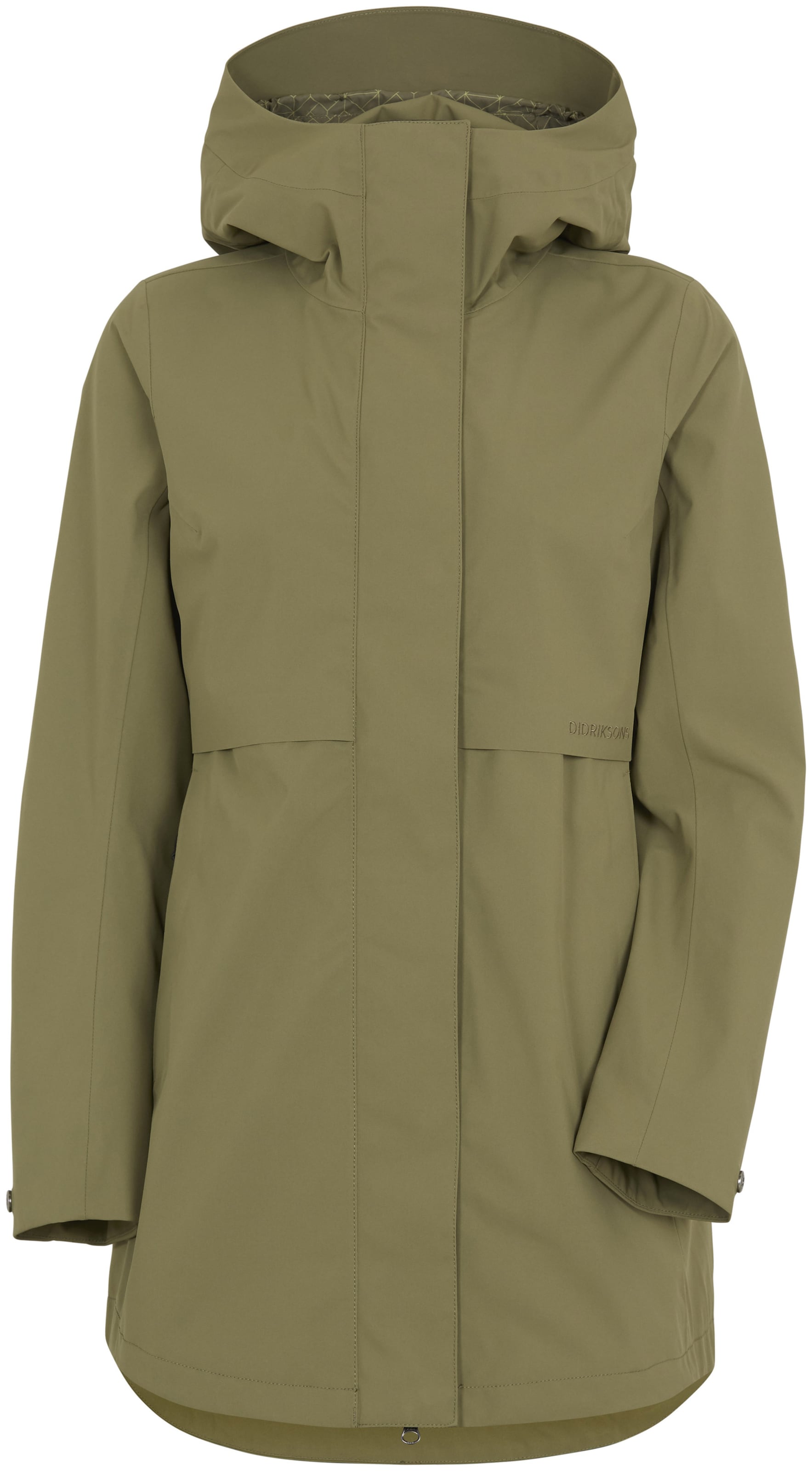 Frauen Große Größen Didriksons Parka 'Edith' in Khaki - ZP40194 Frauen Große Größen Didriksons Parka 'Edith' in Khaki - ZP40194