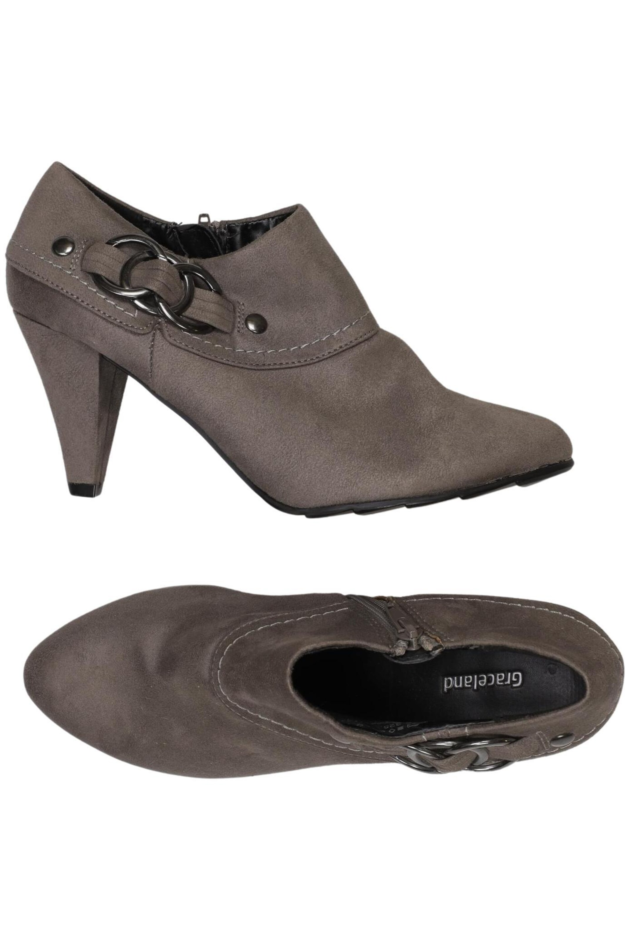 Graceland Dress Boots in 39 in Grey: front