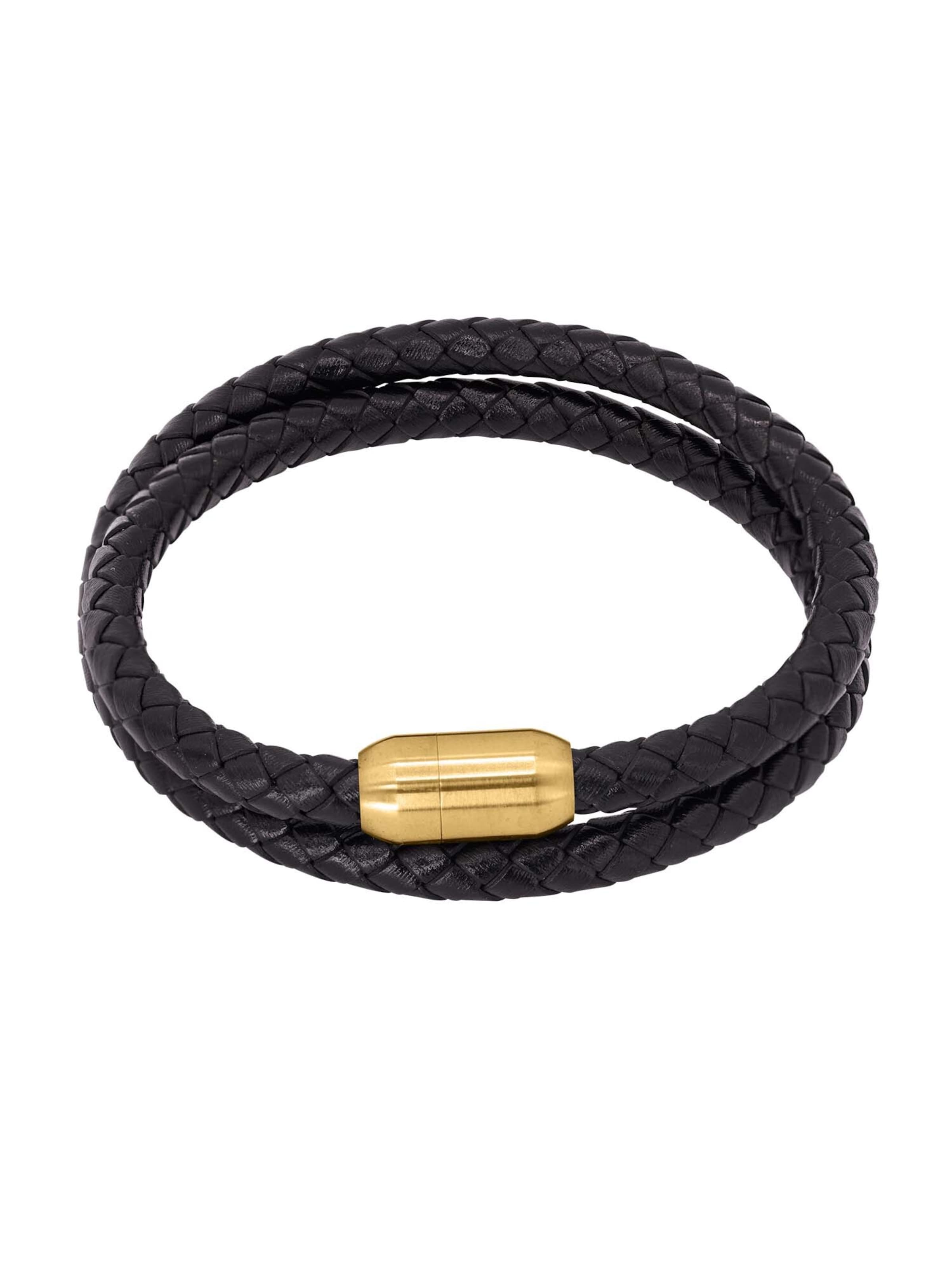 Bracelet 'Lux' Heideman en noir : devant
