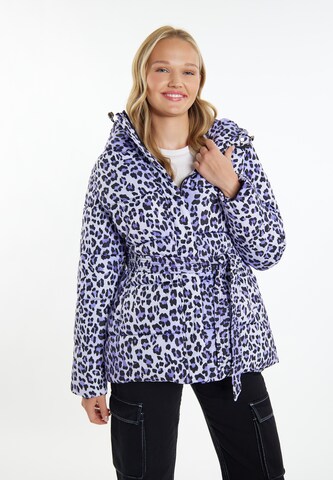 MYMO Winter Jacket in Purple: front