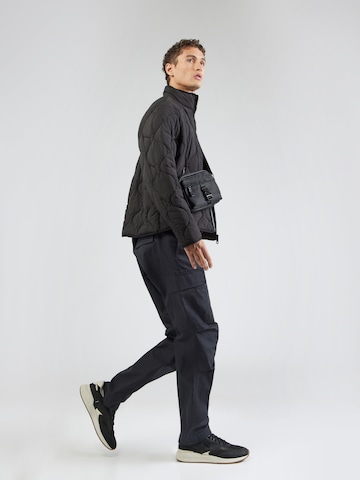 HUGO Loosefit Hose 'Gadic242' in Schwarz