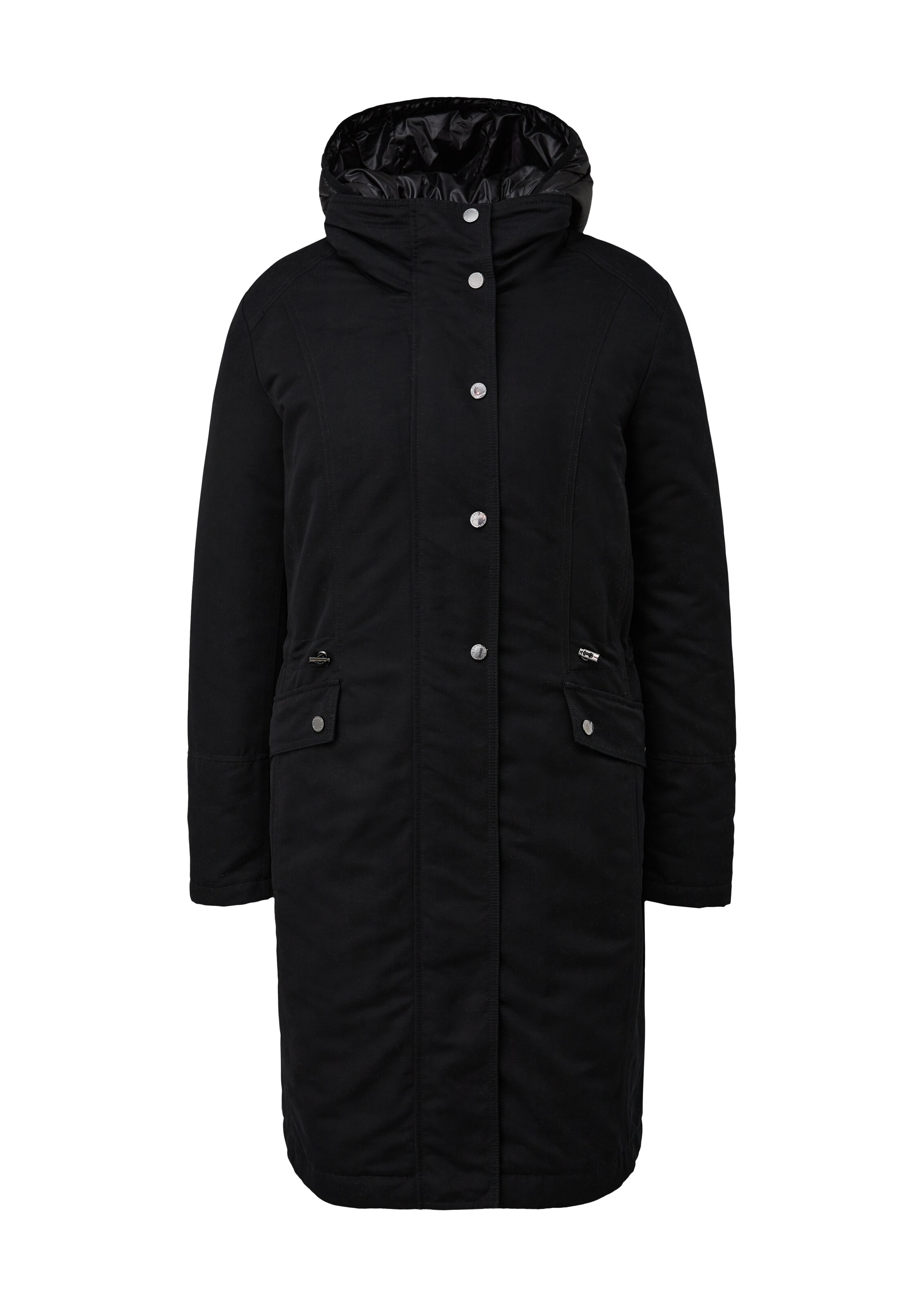 COMMA Zimný kabát - Čierna: predná strana