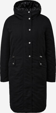 COMMA Winter Coat in Black: front