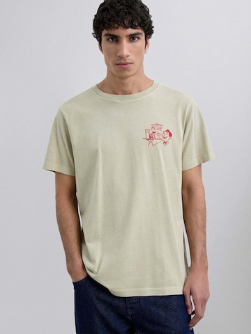 Scalpers Shirt in Bruin: voorkant
