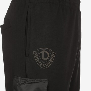 UMBRO Tapered Workout Pants 'SG Dynamo Dresden' in Black