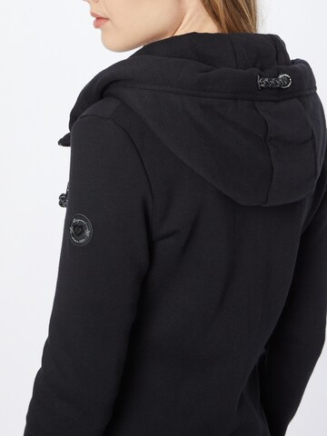 Ragwear Sweat jacket 'NESKA' in Black