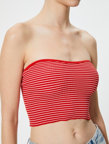 Koton Gebreide top in Rood