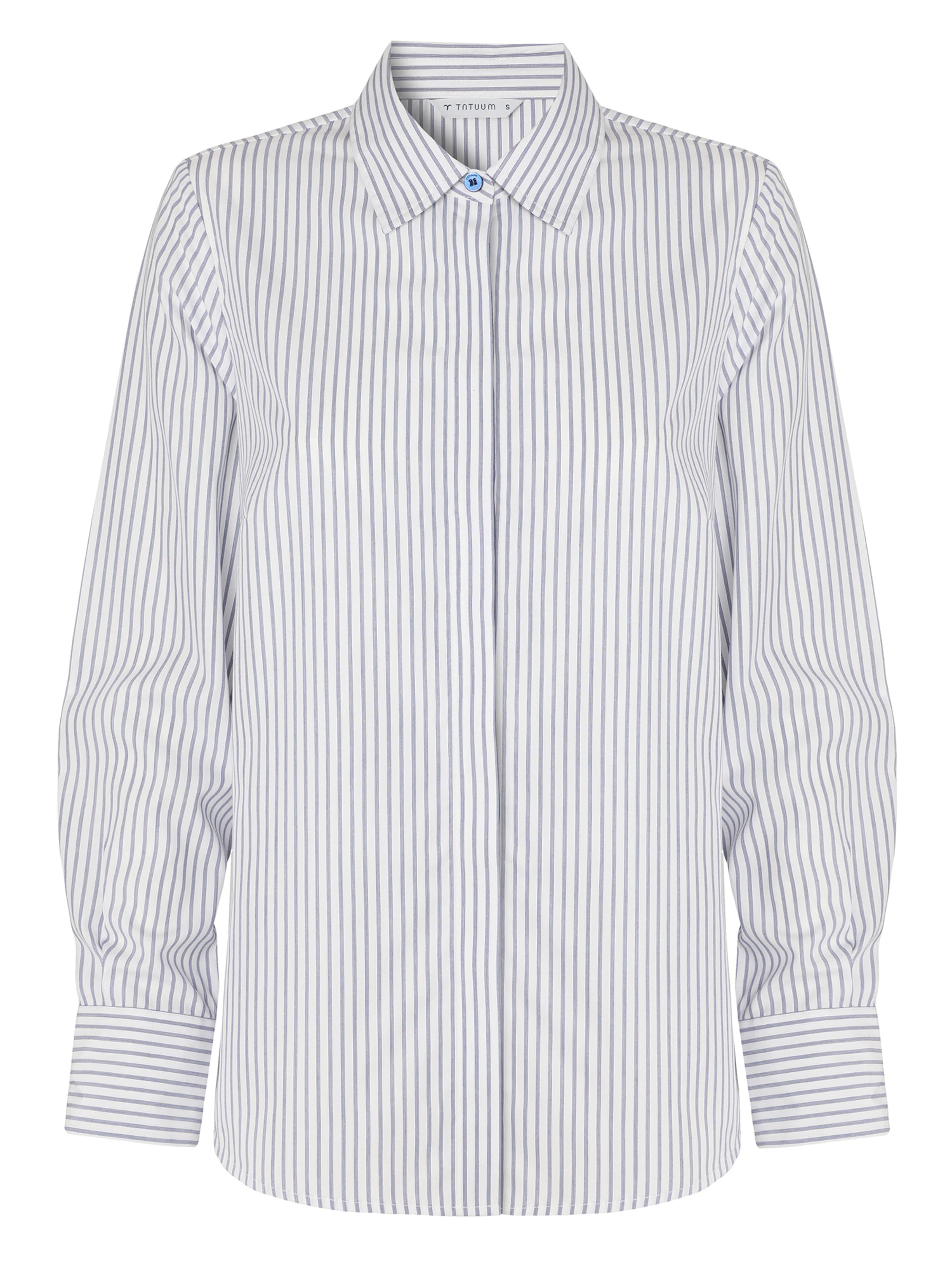 TATUUM Shirt in White: front