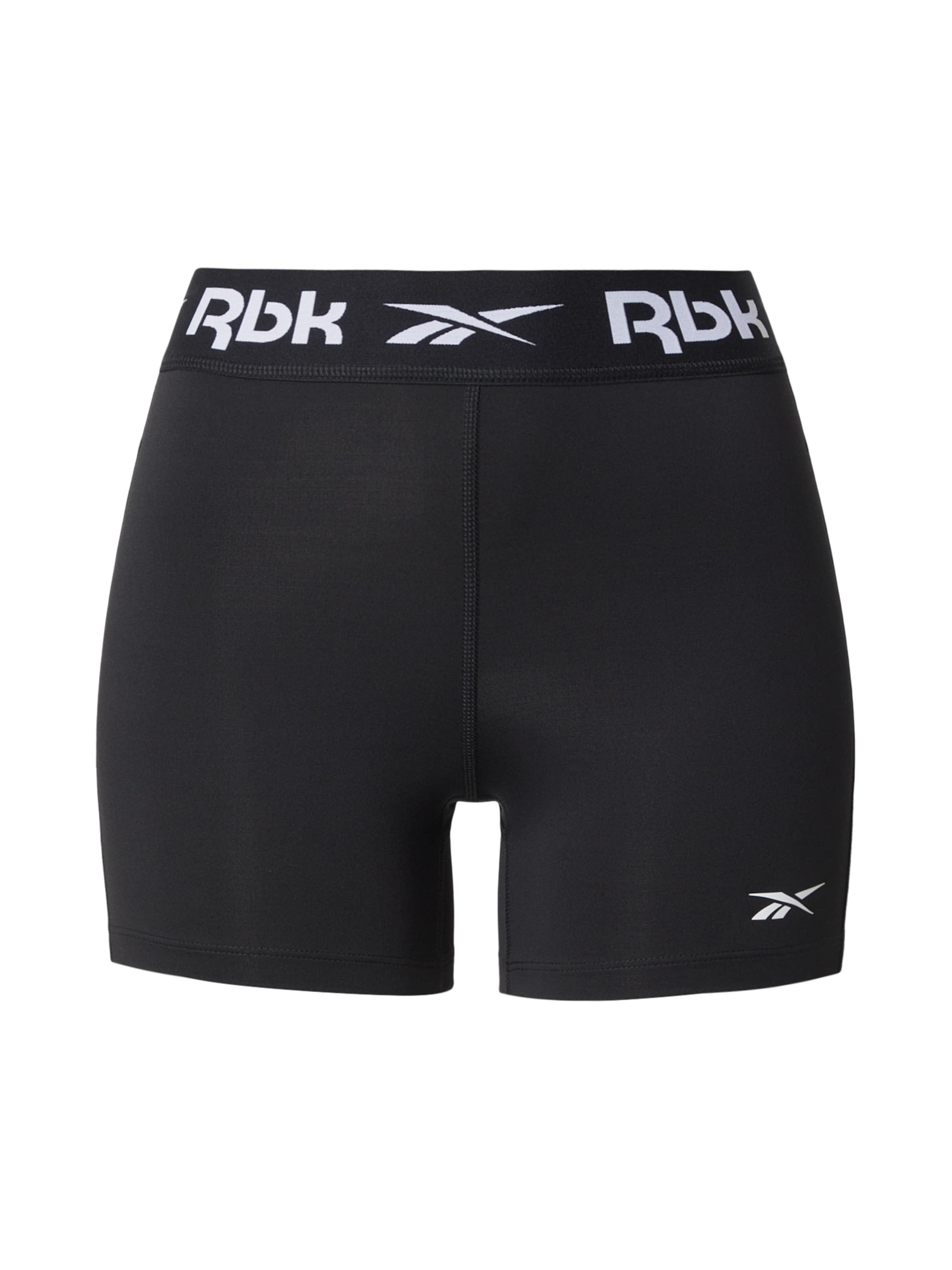 Reebok Skinny Športové nohavice 'ID TRAIN' - Čierna: predná strana