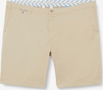 regular Pantaloni chino di bugatti in beige: frontale