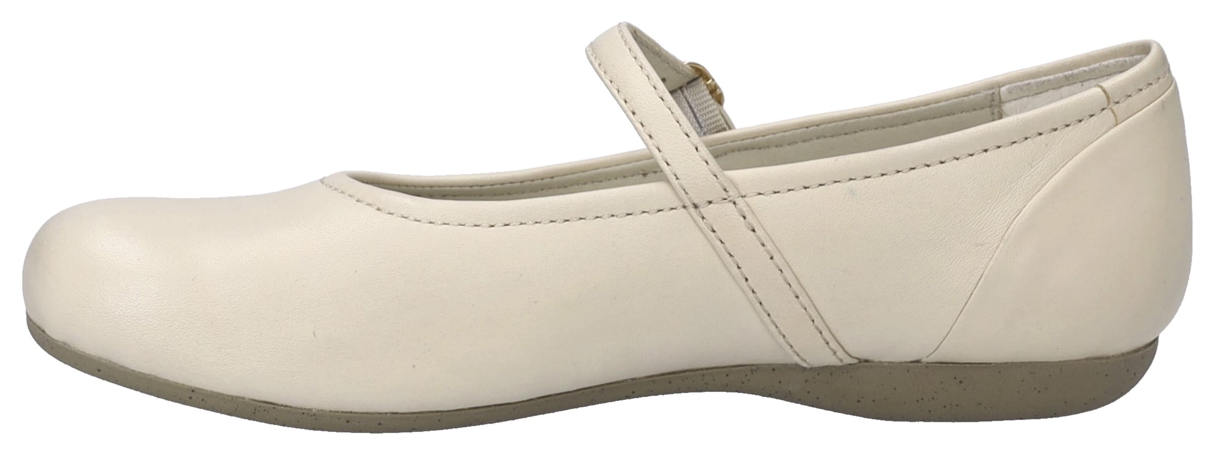 JOSEF SEIBEL Ballet Flats with Strap in Beige