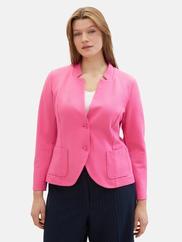 Tom Tailor Women + Blazer in Pink: front