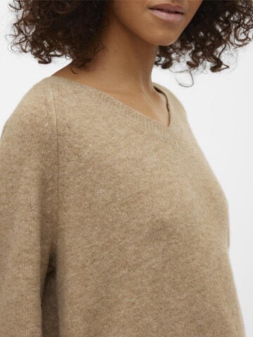 VERO MODA Sweater 'Leaf' in Beige