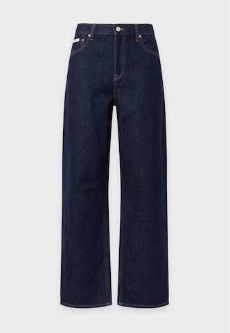 Wide Leg Jean Calvin Klein Jeans en bleu : devant