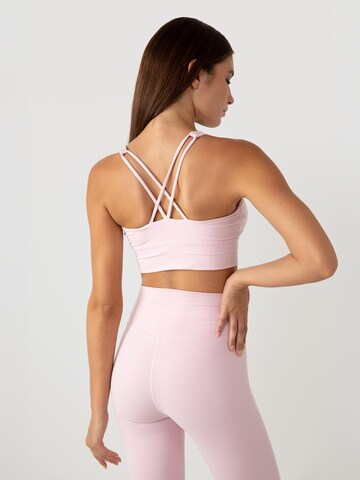 YO-GAYA Bustier Sport bh in Roze