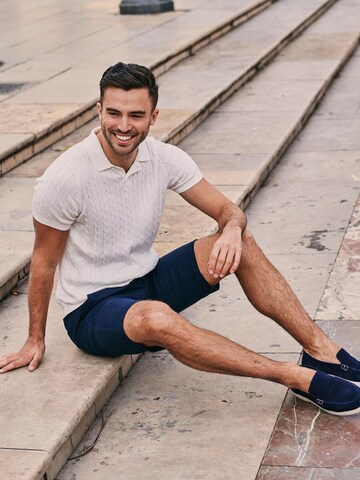 Suitable Shirt 'Drop Needle' in Wit