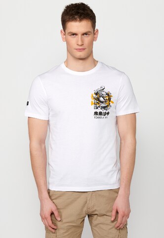 Maglietta di KOROSHI in bianco