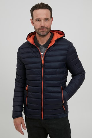 FQ1924 Between-Season Jacket 'Bendiker' in Blue: front