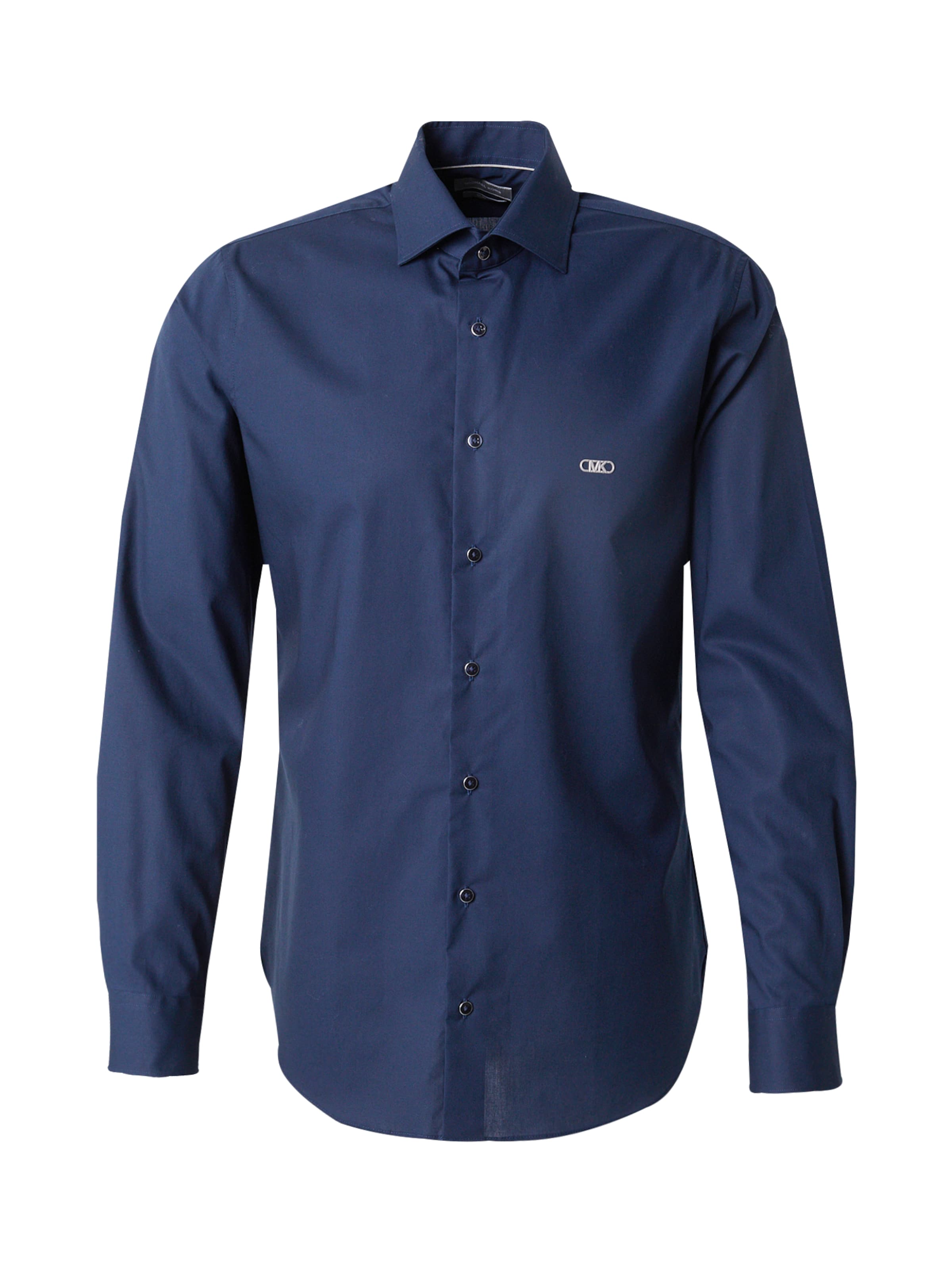 Michael Kors Úzky strih Košeľa - Modrá: predná strana