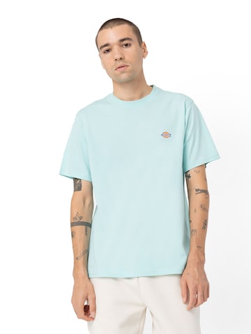 DICKIES Shirt 'MAPLETON' in Blauw: voorkant
