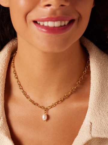 Lucardi Ketting in Goud: voorkant
