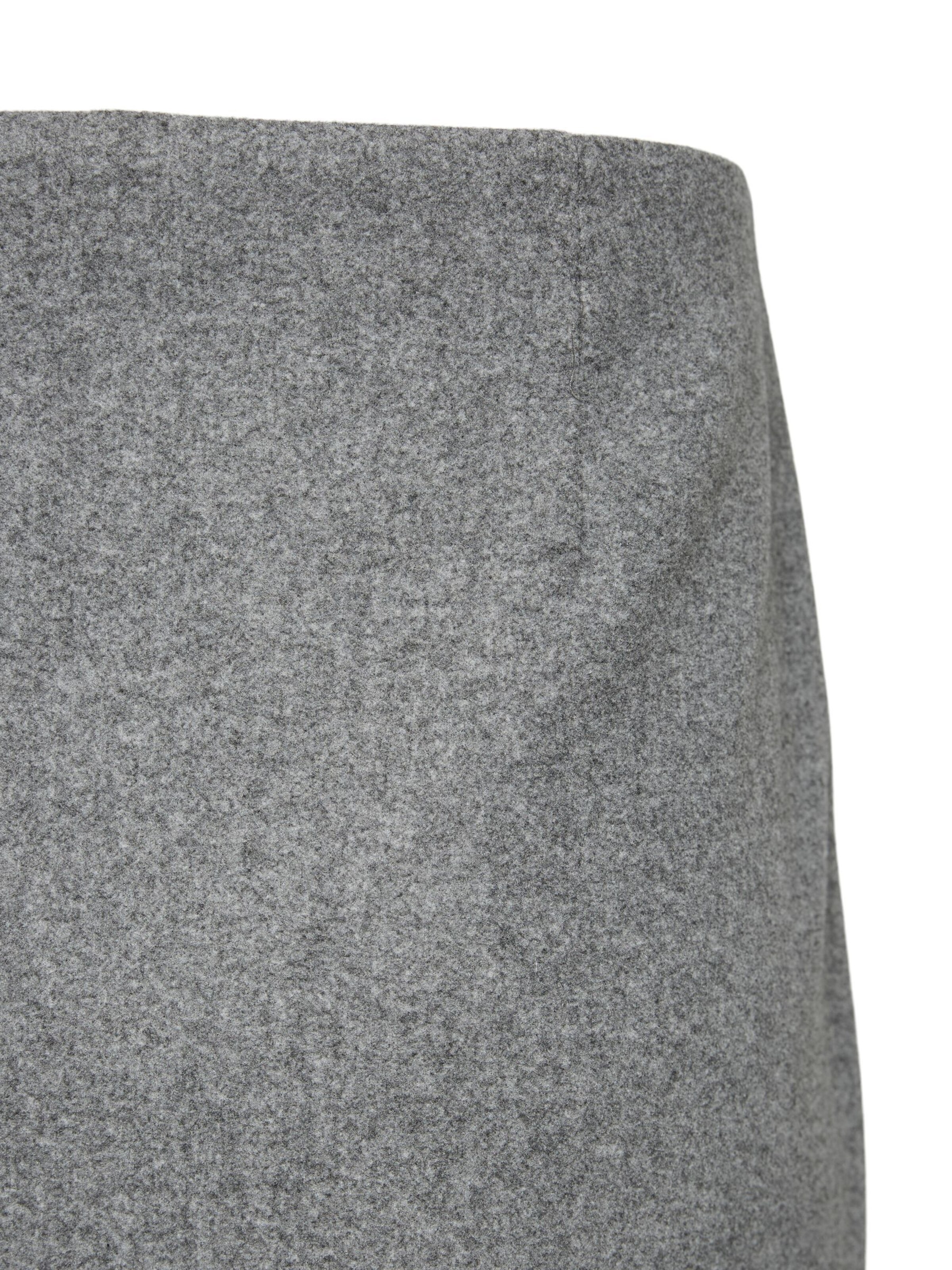 Vero Moda Curve Rok 'VMCFortuneallison' in Grijs