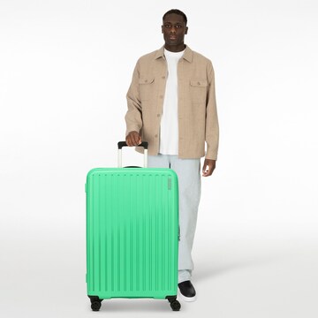 American Tourister Trolley 'Rejoy ' in Green