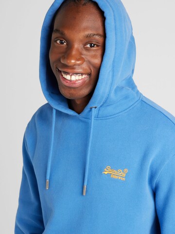 Superdry Sweatshirt 'Essential' in Blau