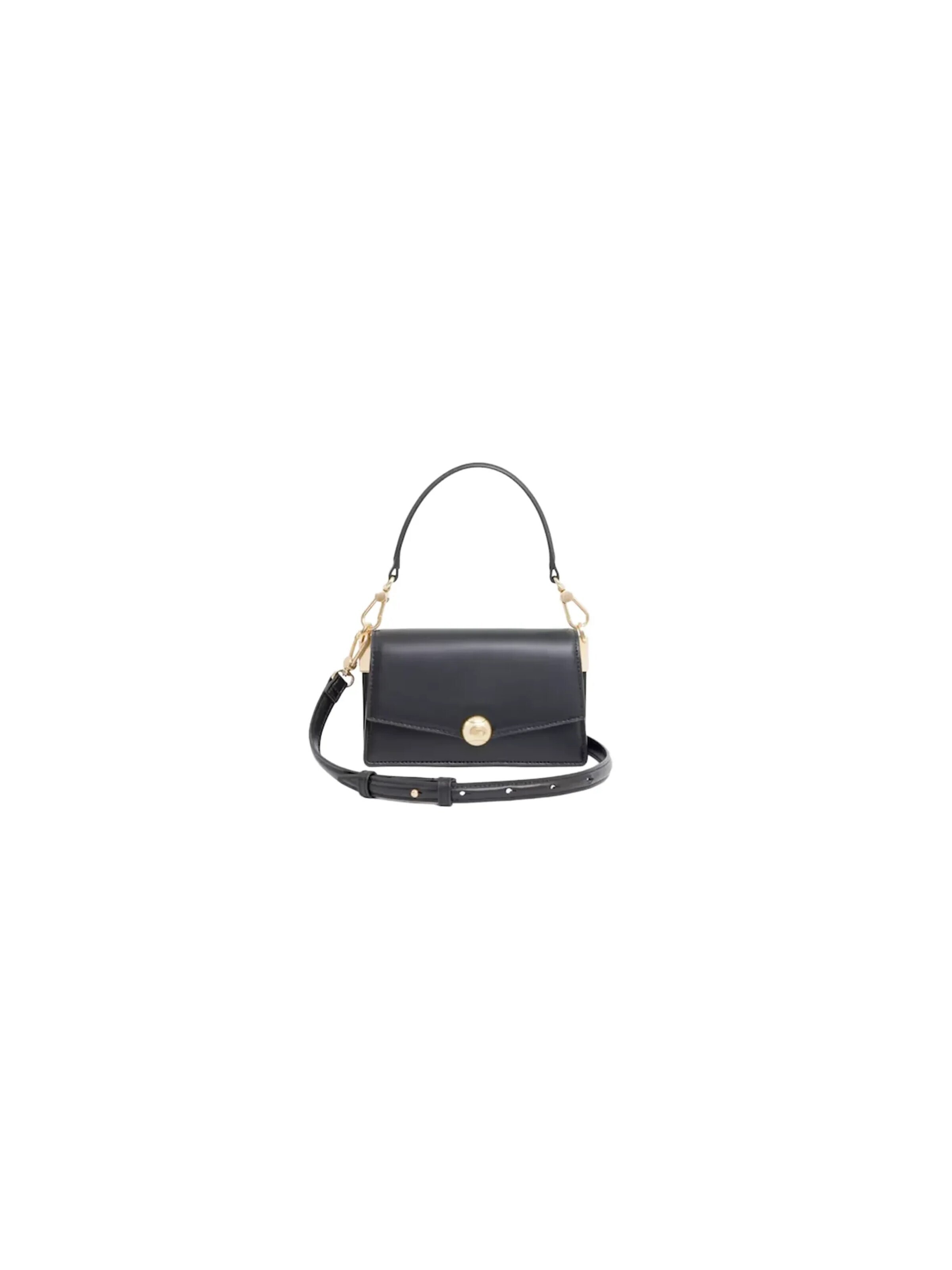LACOSTE - Bolso de hombro 'Tennis Bliss' en negro: frente