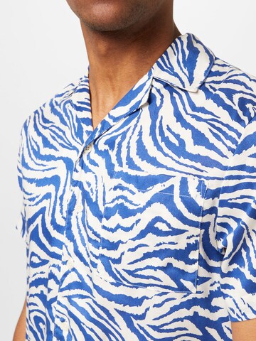 DEDICATED. Klasický střih Košile 'Marstrand' – modrá
