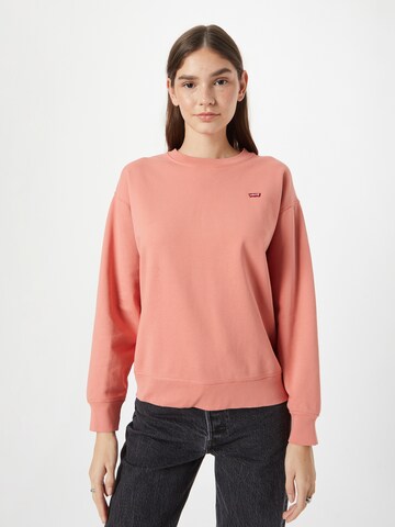 LEVI'S ® Sweatshirt 'Standard Crew' in Orange: Vorderseite