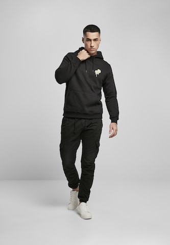 Mister Tee Regular Fit Sweatshirt 'Wasted Youth' in Schwarz