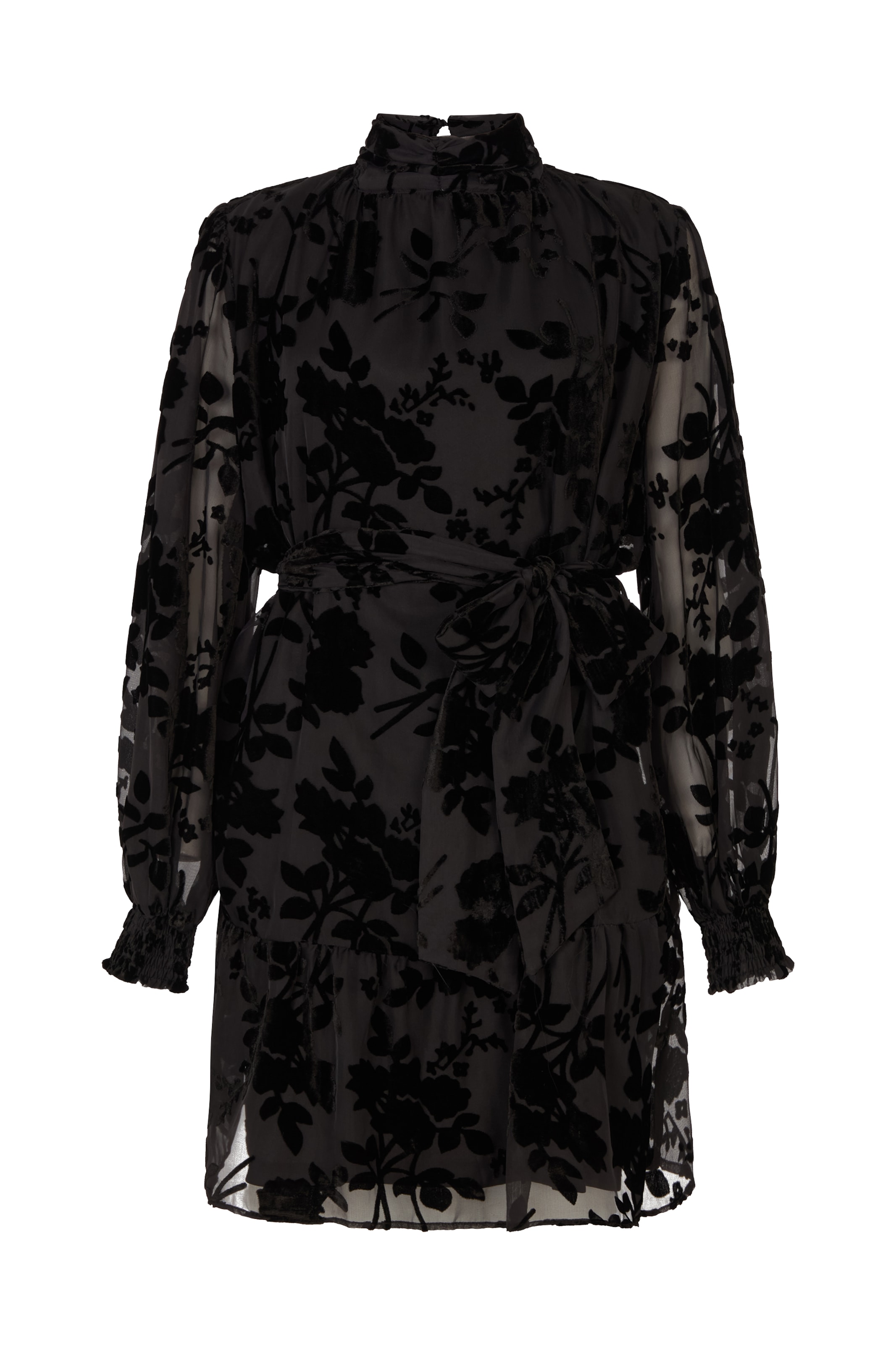 lily and lionel Kleid 'Brezze' in Schwarz: Vorderseite