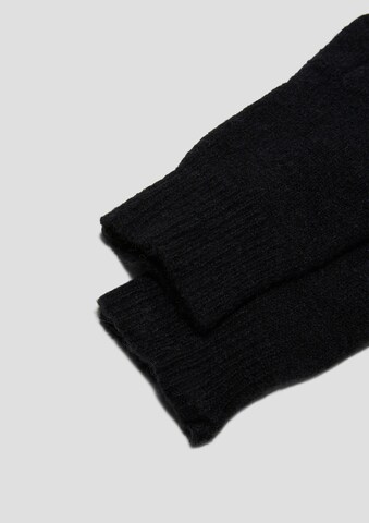 s.Oliver BLACK LABEL Full finger gloves in Black