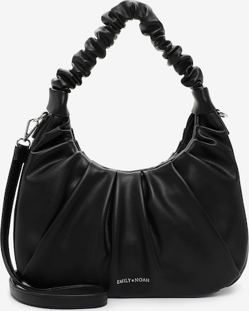 Emily & Noah Pouch 'Bianca' in Black: front