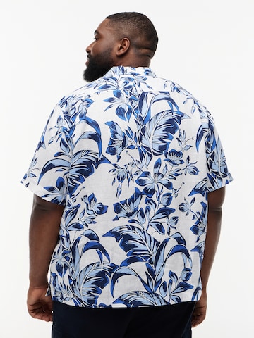 Tommy Hilfiger Big & Tall Comfort Fit Πουκάμισο σε λευκό