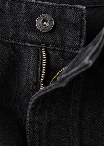 MANGO MAN Tapered Jeans 'Sammy' in Black