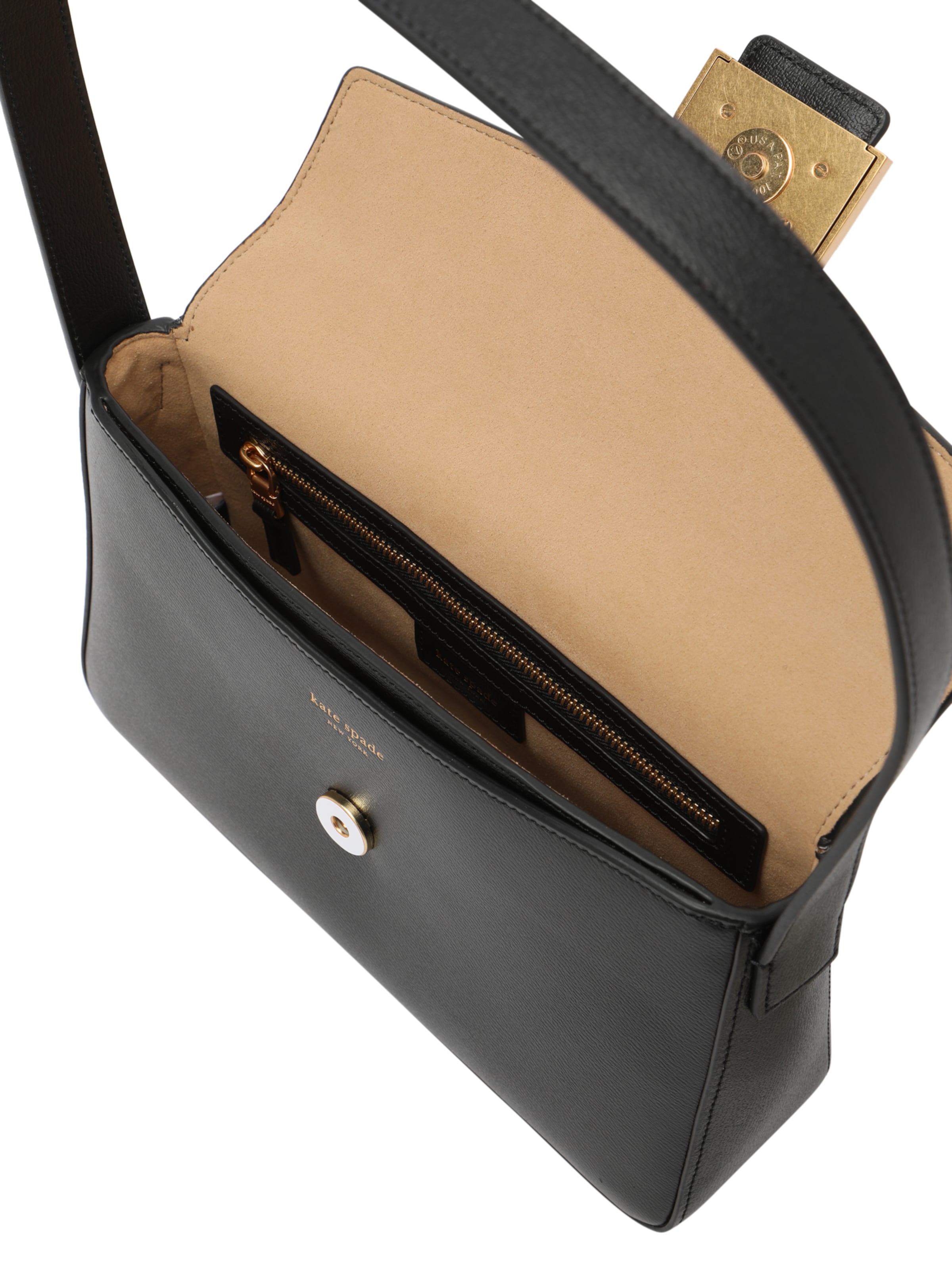 Kate Spade Schultertasche 'Katy' in Schwarz