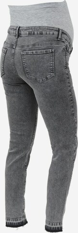 MAMALICIOUS Jeans 'MLRACINE' in Grey