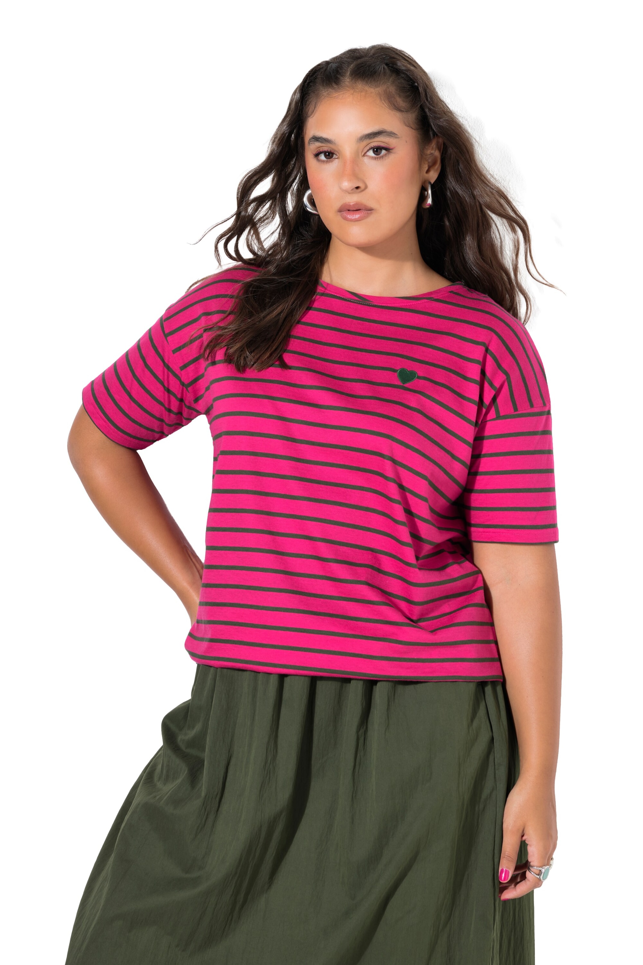 Studio Untold Shirt in Green: front