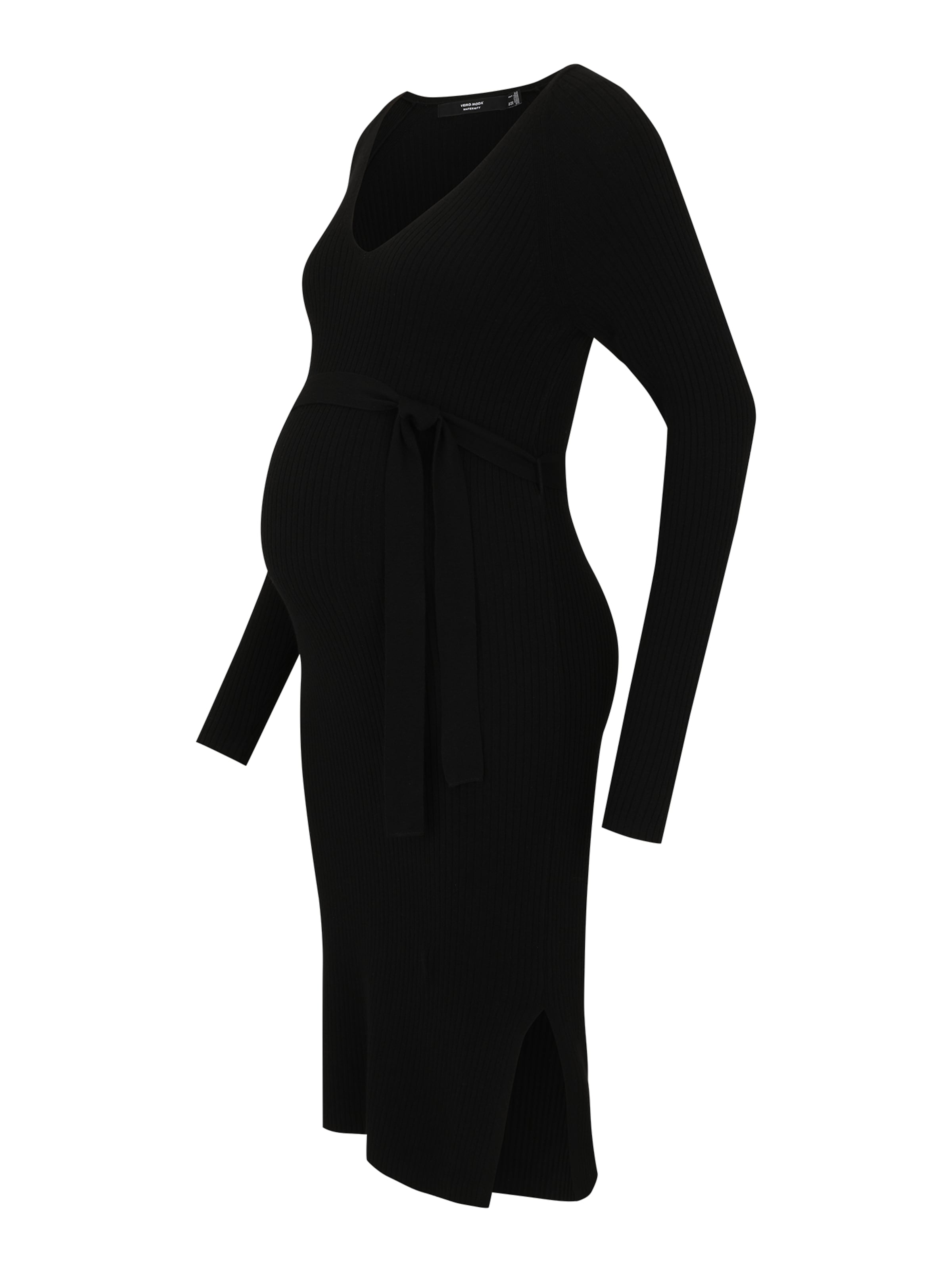 Vero Moda Maternity - Vestido de punto 'VMMSaba' en negro: frente