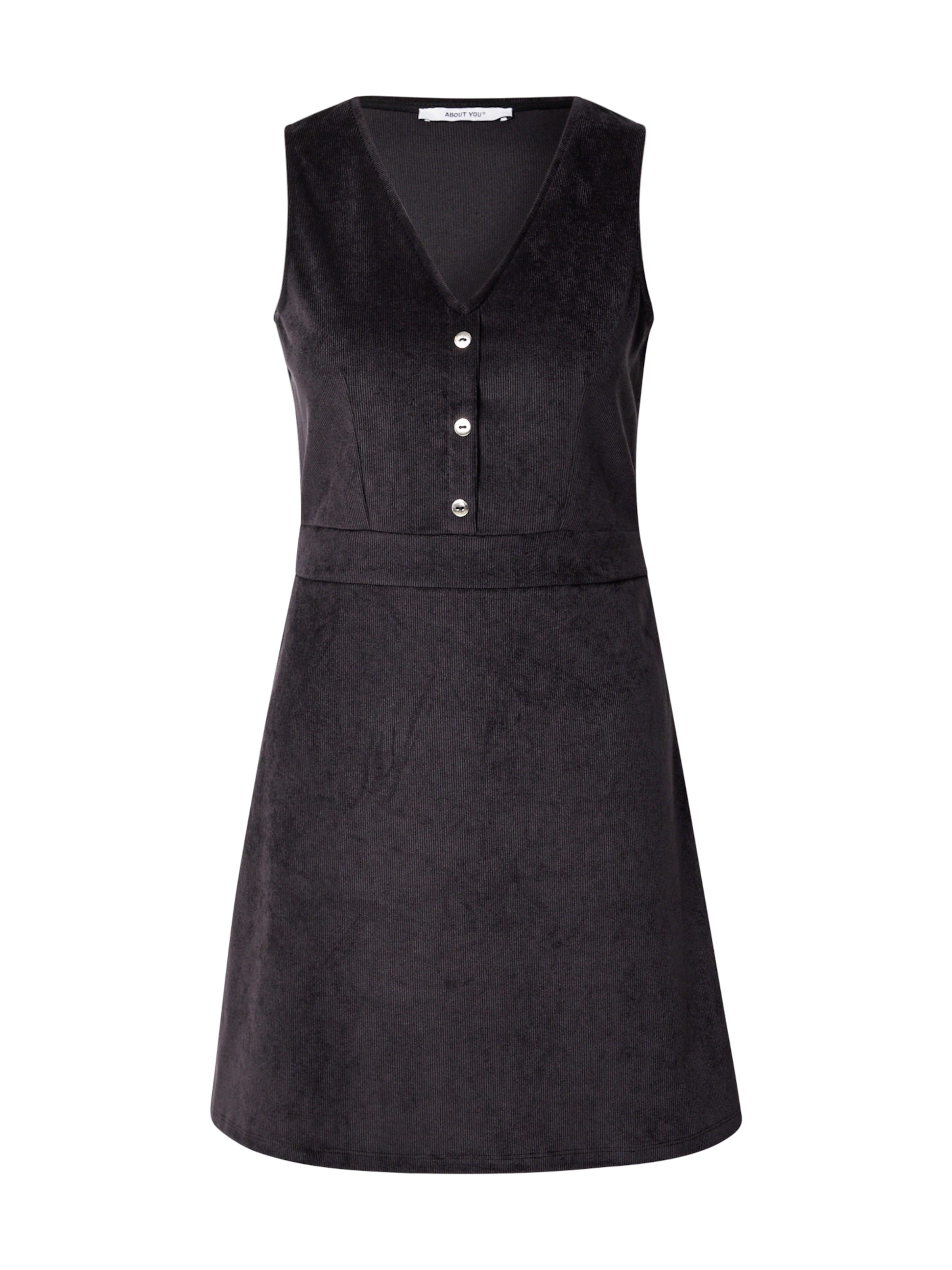 ABOUT YOU Рокля 'Cathlin' в черно: отпред