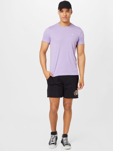 HOLLISTER - Camiseta en lila