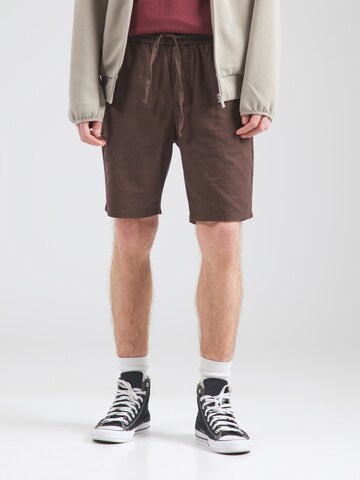 Regular Pantalon 'ONSLinus' Only & Sons en marron : devant