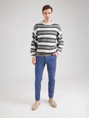 Coupe slim Pantalon chino 'SLHNew Miles' SELECTED en bleu
