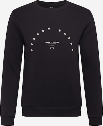 LMTD Sweatshirt 'REETAL' in Black: front